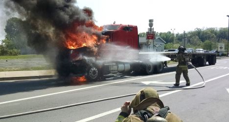 photo by Parkersburg Firefighters