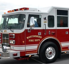 photo by Martinsburg Firefighters